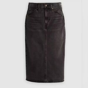 Levi's Charcoal Gray Pencil Skirt